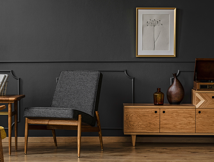 Ein gut gestaltetes Interieur