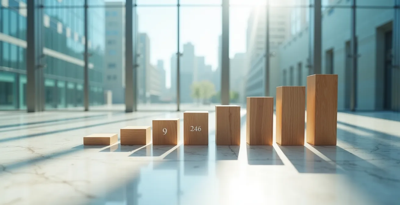 Visualisierung der strategischen Absicherung gegen Zinsrisiken mit einem Bausparvertrag